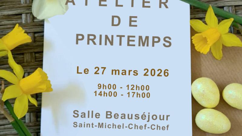 Atelier composition florale