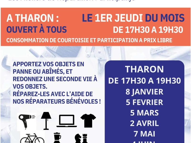 Atelier de réparation participatif